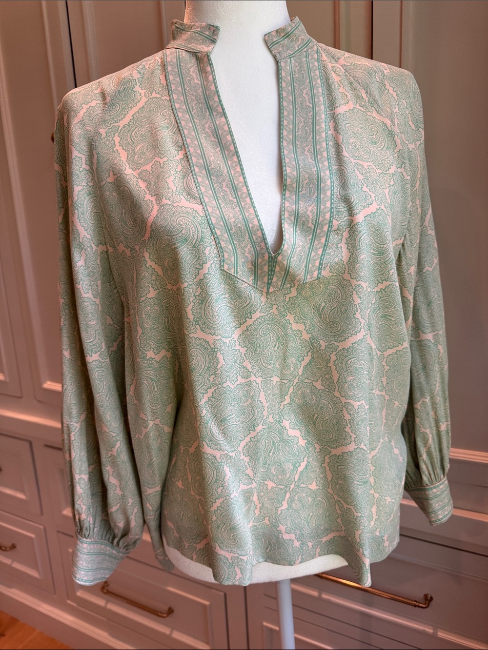 Joie silk blouse size small